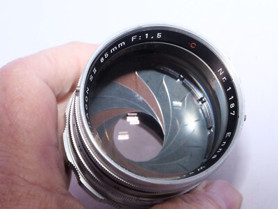 Enna LITHAGON S II 85mm f1.5 telephoto FAST lens for Exakta