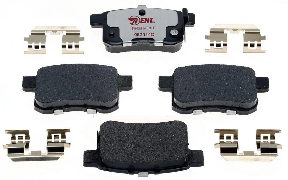 Juego de pastillas de freno de disco para Honda Accord 2017-2008 trasero, 2014-2009 Acura TSX Re Foto 2 de 2