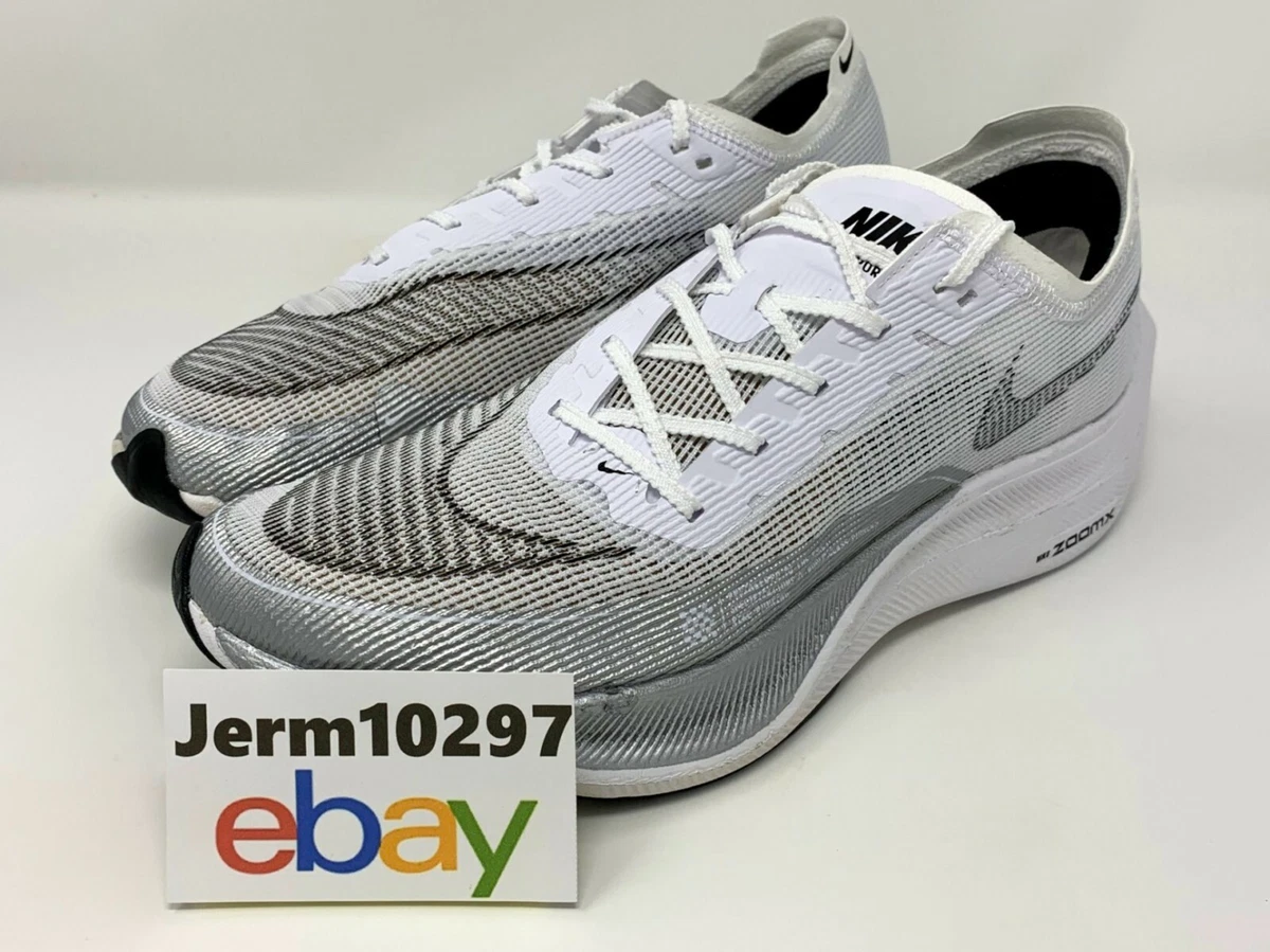 Nike ZoomX Vaporfly NEXT% 2 White Metallic Silver 2021 | eBay