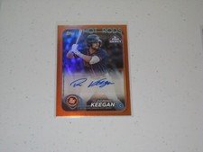 2024 Topps Pro Debut Orange Foil Auto Autograph /25 Dominic Keegan
