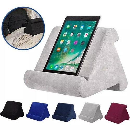 Tablet Pillow Stand Fit For iPad Phone Reading Bracket Holder Cushion Portable - Picture 3 of 15