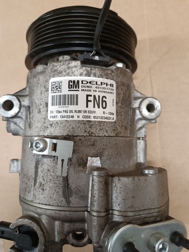 Original Klimakompressor CVC6 Opel Astra J  Sports Tourer 1,6 sidi Baujahr 2013