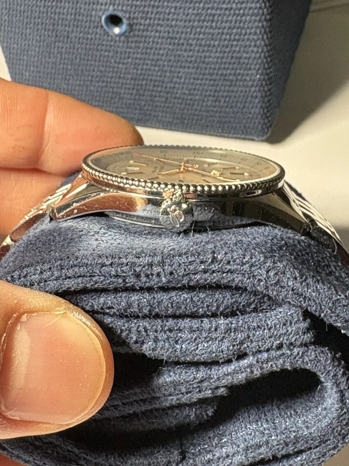 Breitling Navitimer Automatic 41 Rarely Worn Box Papers Stainless Steel Bands - image 4 of 4