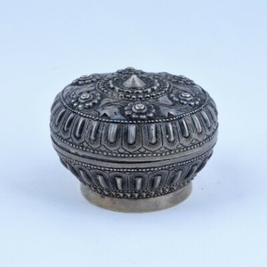Antique Chinese silver box,19thC