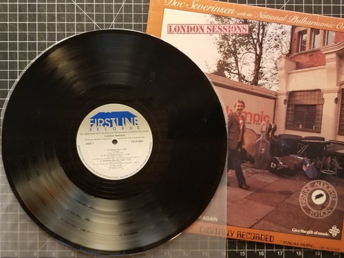 DOC SEVERINSON London Sessions LP 1980 VINYL Philharmonic Orchestra AUDIOPHILE - Picture 3 of 5