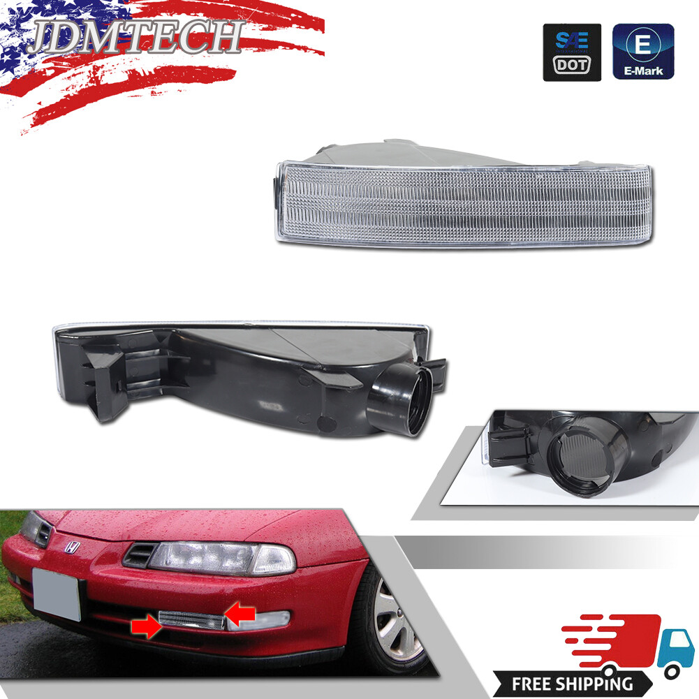 ベルイルの燈台 For 1992 1993 1994 1995 1996 Honda Prelude Clear Bumper Inner