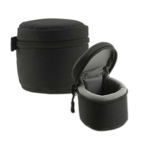 Navitech Black Lens Case For Olympus M.Zuiko 45mm f/1.8 Micro Four Thirds Lens - Picture 1 of 1