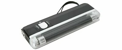 QTX Portable ultra violet black light lamp & torch UV Blacklight Bank Note Checker