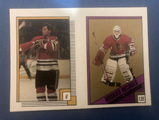 1988-89 O-pee-chee Stickers #006-135 Doug Wilson, Darren Pang RC