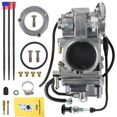 Carburetor For Mikuni TM42-6 HSR42 HSR 42mm Harley Davidson EVO & Twincam