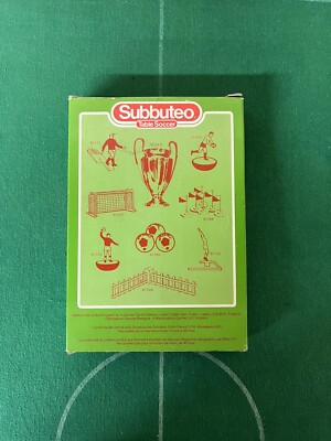 Subbuteo Réf 574 – Équipe Manchester United FA Cup Winners 1985 – Vintage