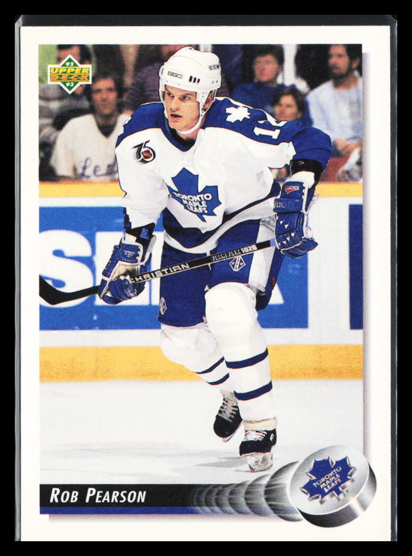 1992-93 Upper Deck Rob Pearson #318