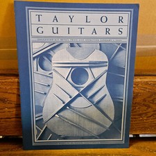 Taylor Guitars 2000 Retail Price List koa walnut signature baby presentation