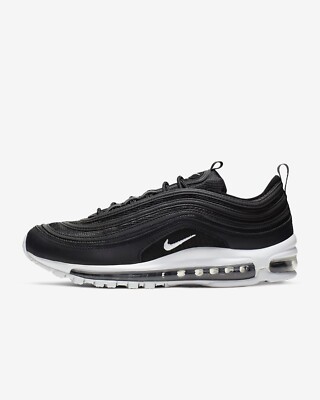 Original Nike Air Max 97  (Herren alle Größen: UK 7 - 12) schwarz/weiß