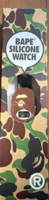 FROMJAPAN様売約済　A BATHING APE 時計 ラバーバンド 2013 A Bathing APE Silicon Watch BAPE Limited RARE BAPEX With Box