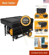 Generator Tent Running Cover , Ultra Heavy Duty Tarpaulin Enclosure with Wind...