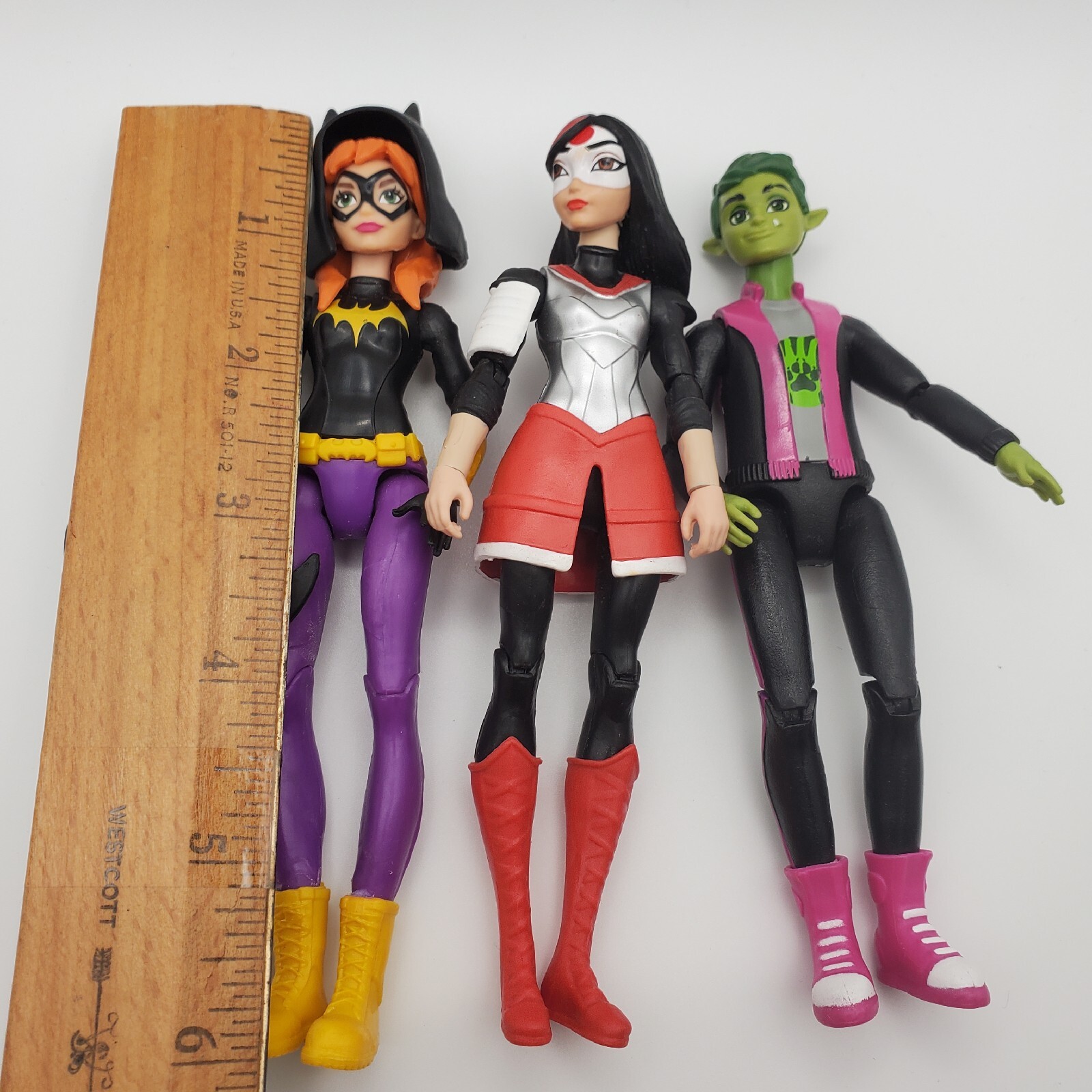 DC Comics Super Hero Girls Action Figure Lot of 3 Dolls Toys 6" Mattel 2015