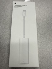 APPLE THUNDERBOLT 3 USB-C TO THUNDERBOLT 2 ADAPTER MMEL2AM/A - WHITE