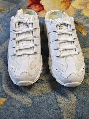 Skechers Sport Energy-Orbit White/Silver Women's 9