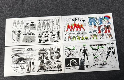 STICKER of Absolute Batman Felix Comic Art  Dragotta Combo Pack (4) 4  X 7 