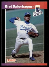 1989 Donruss Bret Saberhagen Kansas City Royals #144