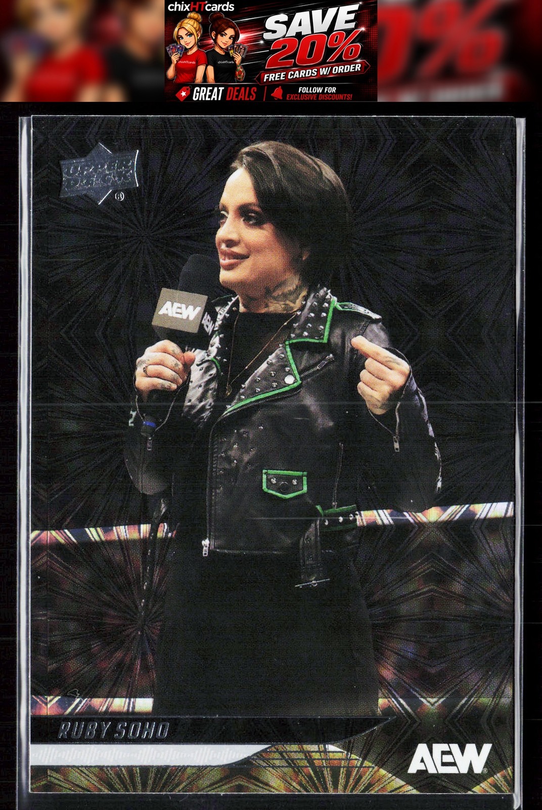 Ruby Soho 2025 Upper Deck AEW Pyro #51
