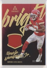 2020 Luminance Bright Beginnings Materials Gold /100 Mecole Hardman Jr #BB18 on6