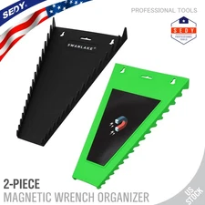 Wrench Organizer Holder 2 Pack Tool Box Storage Sockets Tray Rail Sorter Rack 26