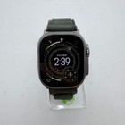 Unlocked Apple Watch Ultra 49MM Natural Titanium Green Alpine Loop MNHC3LL/A