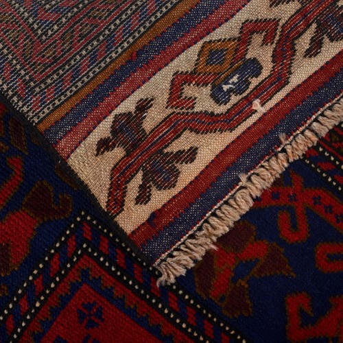 Unique Collectors Baloch Carpet Wool Handmade 5.7x3.8 ft - Picture 6 of 8