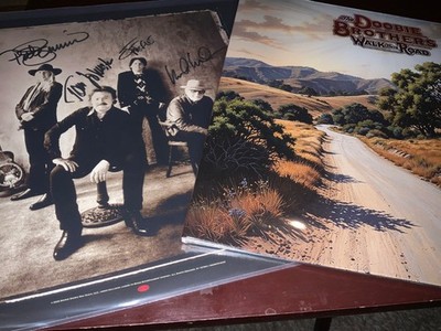 12  Vinyl LP The Doobie Brothers Autographed Signed Walk This Road Doobies *NEW*