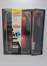 NEW Mead Trapper Keeper Binder, Stranger Things, 1 Inch, Creatures Netflix Retro