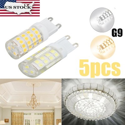 20PCS G9 7W LED Corn Bulb Lamp 6000K 2835 51-SMD Daylight Home Decoration Lights
