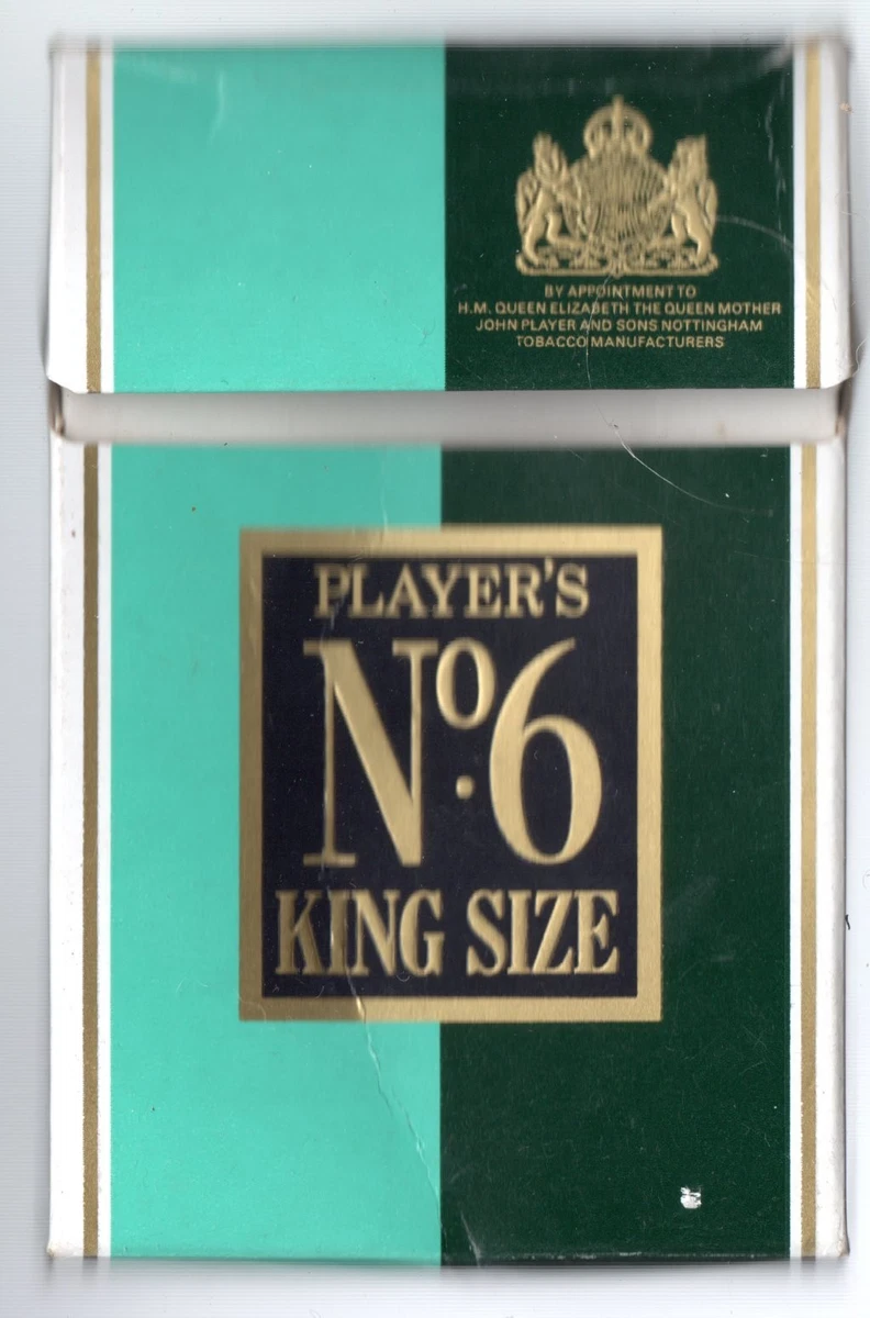 no 6 cigarettes price in uk Players No 6 in Collectable Cigarette Packets for sale