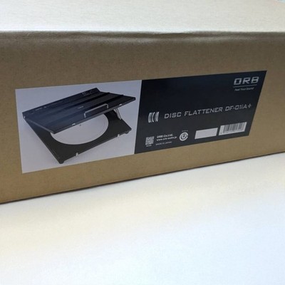 ORB DF-01iA+ Disc Flattener with Flat-Edge Adapters 100V Japan New