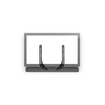 Mount-It! Soundbar Bracket Universal Sound Bar TV Mount For Mounting Above or