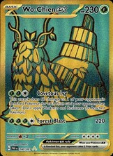 POKEMON WO-CHIEN EX 240 PALDEAN FATES 091 HYPER RARE HOLO NM on eBay
