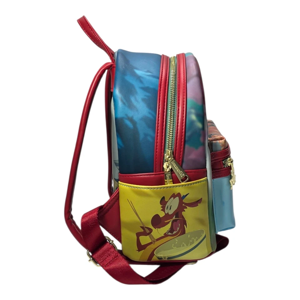 Mini mochila Loungefly Disney Mulan Princess Scene Foto 4 de 4