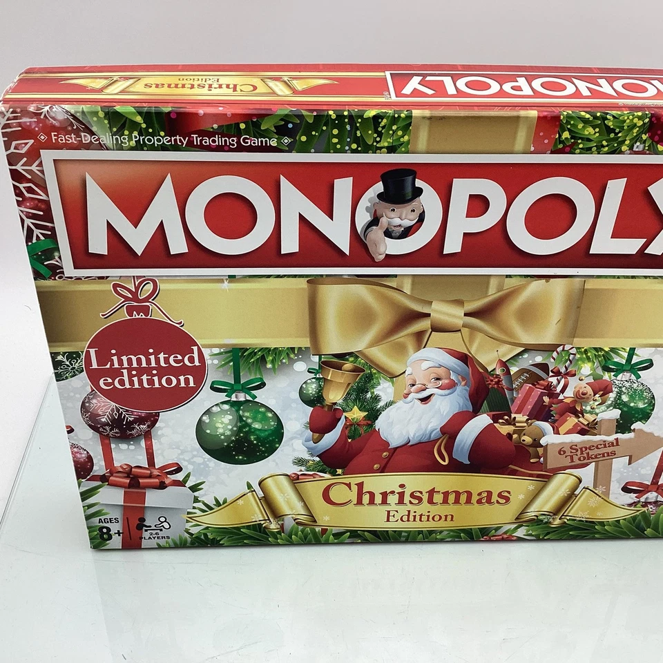 MONOPOLY Christmas Edition Limited Edition Board Game Festive Family Fun SE - Image 4 of 4
