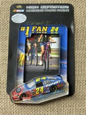 WinCraft NASCAR #24 DuPont Acrylic Precision Cut Magnet Frame NEW open Box