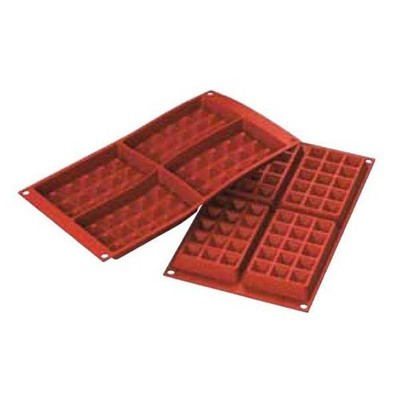 SILIKOMART WAFFELFORM 13x8cm Terrakotta 26.155.00.0060