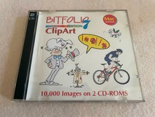 BITFOLIO Edition 7 ClipArt 2 CD-ROM Mac 10000 Images Management Graphics 1995