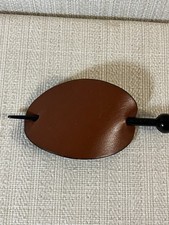 Vintage Hair Accessory Leather Made In Taiwan