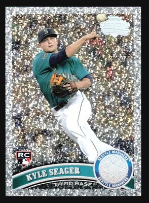 2011 Topps Diamond Anniversary KYLE SEAGER Rookie #US308