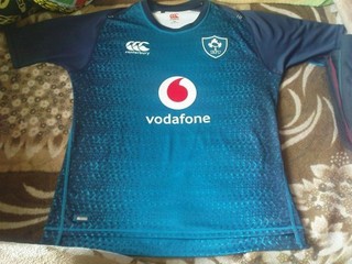 RARE RUGBY SHIRT IRELAND AWAY 2018 2019 SIZE XXL