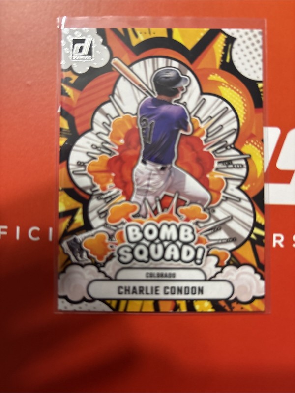 2025 Panini Donruss - Bomb Squad Charlie Condon #8 (RC)
