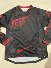Troy Lee Designs Speed Equipment Motocross Jersey Men's Sz Medium Red Black EUC