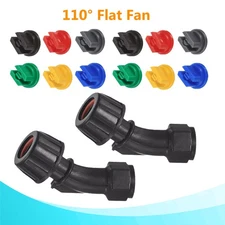 Spray Nozzle Tips Pump Nozzle Lightweight Adjustable Nozzles Replacement Part US