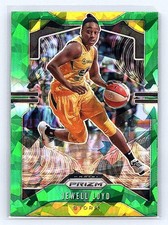 2020 Panini Prizm WNBA Jewell Loyd Green Ice Prizm #27 Fanatics Rare Storm Aces