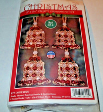 DESIGN WORKS CRAFTS CHRISTMAS ORNAMENT KIT BEADS NEW